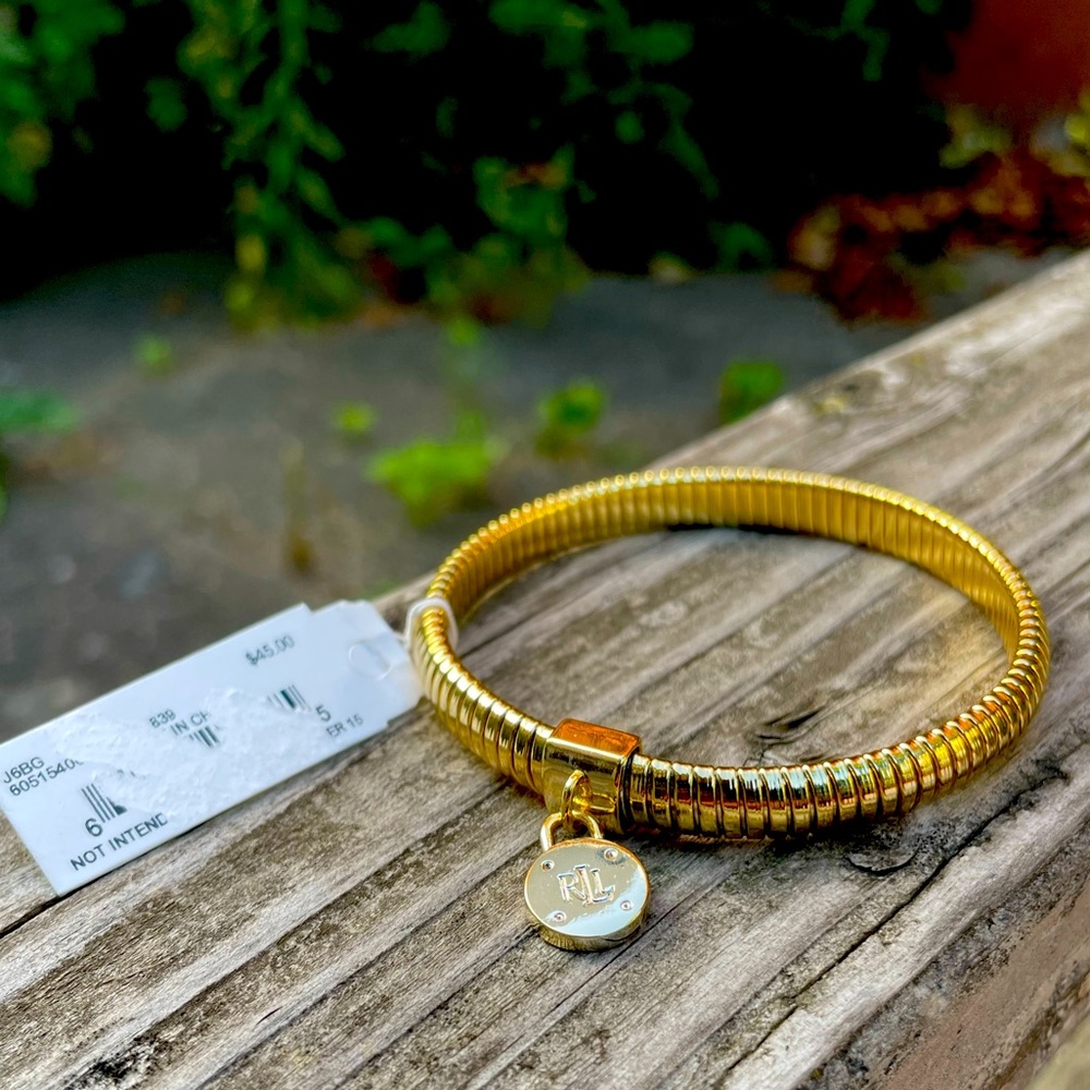 Deadstock Ralph Lauren Gold Bracelet